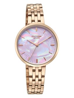 Sonata - Women Poze Drop 9.1 Quartz Analog Purple Dial Watch - SP80188WM01W (M)