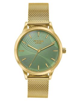 Sonata - Women Poze Drop 9.1 Quartz Analog Green Dial Watch - SP80190YM01W (M)
