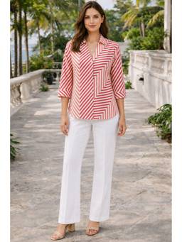 sencei - Multicolour Stripe Shirt