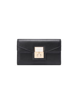 Guess - Women Black PU Solid Wallet