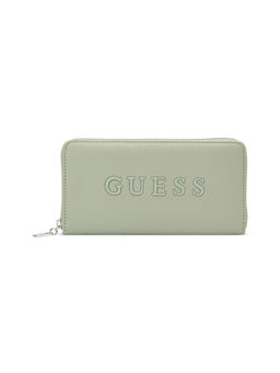 Guess - Women Green PVC Solid Wallet