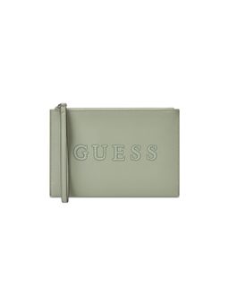 Guess - Women Green Pvc Solid Wallet