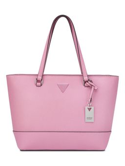 Guess - Women Pink Pvc Solid Handbag
