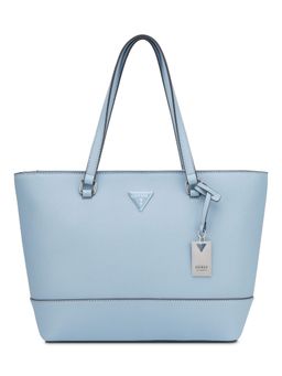 Guess - Women Blue Pvc Solid Handbag