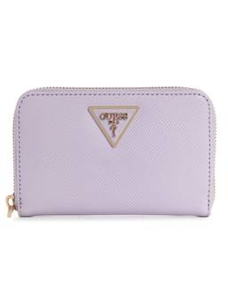 Guess - Women Lavender PU Textured Wallet