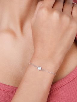 GIVA - Sterling Silver Everyday Is Beautiful Bracelet for Womens and Girls
