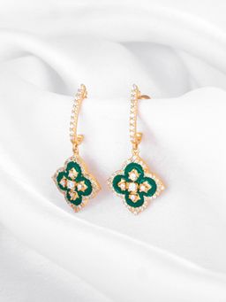 GIVA - Sterling Silver Golden Life Is A Flower Earrings for Womens and Girls