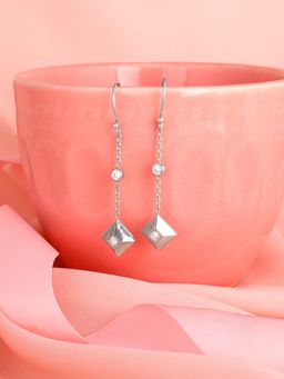 GIVA - Sterling Silver Signature Sparkling Splendour Earrings for Womens and Girls