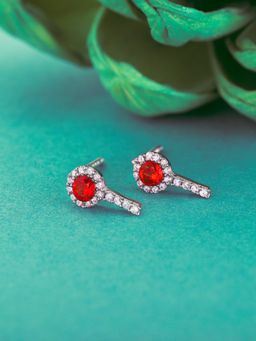 GIVA - Sterling Silver Hidden Gem Earrings Womens and Girls