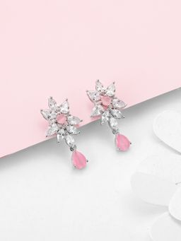 GIVA - Sterling Silver Garland Of Flowers Earrings for Womens and Girls