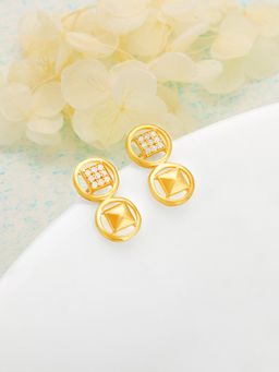 GIVA - Sterling Silver Anushka Sharma Golden Rhythm Of The Night Earrings Womens and Girls