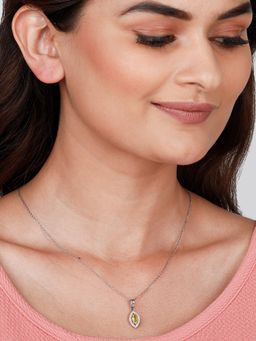 GIVA - Sterling Silver It's Fun To Be Around You Pendant with Link Chain Womens and Girls