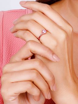 GIVA - Sterling Silver Rose Gold You're One Of A Kind Ring Womens and Girls