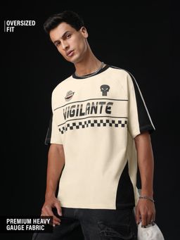 The Souled Store - Official Punisher: Vigilante Men Oversized T-Shirt