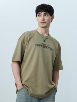 The Souled Store - Mossy Oversized T-Shirt