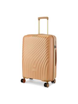 Nasher Miles - Capri Hard-Sided Polypropylene Beige Trolley Bag