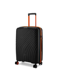 Nasher Miles - Capri Hard-Sided Polypropylene Black Trolley Bag