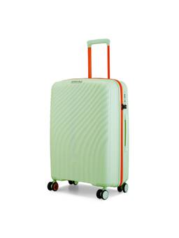 Nasher Miles - Capri Hard-Sided Polypropylene Green Trolley Bag