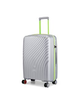 Nasher Miles - Capri Hard-Sided Polypropylene Grey Trolley Bag