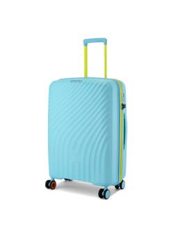 Nasher Miles - Capri Hard-Sided Polypropylene Blue Trolley Bag