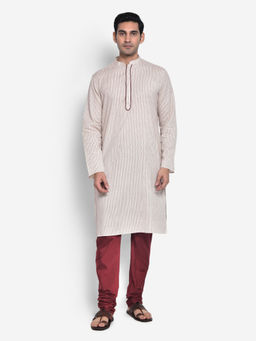 KISAH - Men Off White Kurta