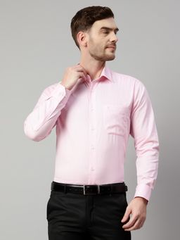 Cantabil - Men Cotton Pink Shirt