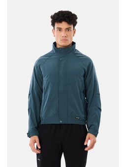Snitch - Teal Solid Full Sleeves Regular Casual Jacket for Men