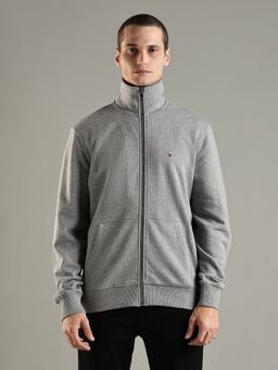 Tommy Hilfiger - Solid Regular Fit Cotton Jacket