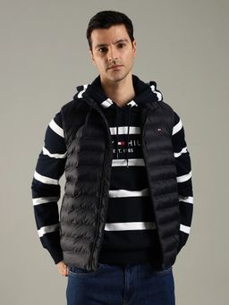 Tommy Hilfiger - Solid Regular Fit Polyester Jacket
