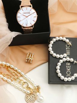 Joker and Witch - Joker & Witch Pearl Glore Love Stack for Women JWLS249 (Pack of 4)