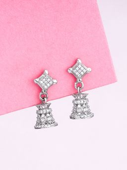 GIVA - Sterling Silver Melody Jhumki Earrings For Women