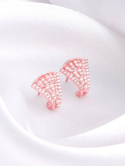 GIVA - Sterling Silver Rose Gold Vintage Charm Earrings For Women