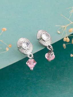 GIVA - Sterling Silver Shimmer & Shine Earrings For Women