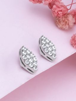 GIVA - Sterling Silver Eye Shape Earrings For Women