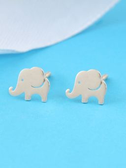 GIVA - Sterling Silver Cute Elephant Earrings For Women