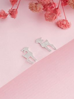 GIVA - Sterling Silver Dear Deer Earrings For Women