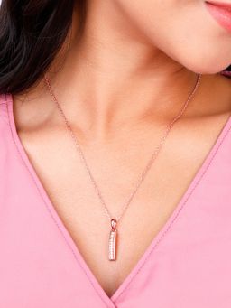 GIVA - Sterling Silver Vintage Pendant With Link Chain for Women