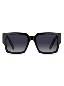 Marc Jacobs - Unisex Dark Grey Shaded Lens Black Grey Square Sunglasses with UV Protection (54)