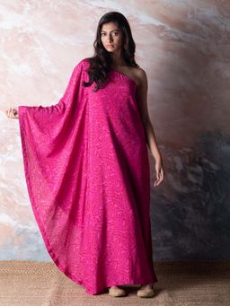 Vama Asher - Cerise Pink One Shoulder Dress