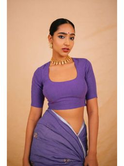 KAVANA - Women Purple Jaya Stitched Blouse