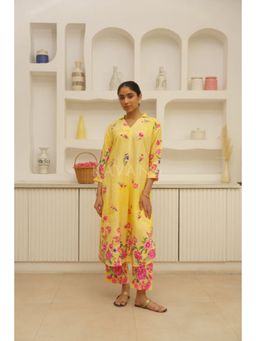 KAVANA - Women Floral Kashvi Kurta with Pant