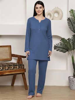 Aerowarm - Women Night Suit Blue