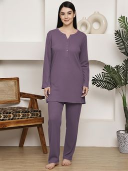 Aerowarm - Women Night Suit Purple