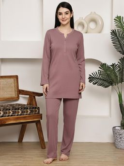 Aerowarm - Women Night Suit Purple