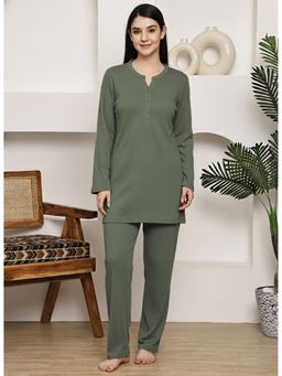 Aerowarm - Women Night Suit Olive