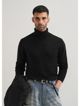 Banana Club - Black Turtle-Neck Sweater