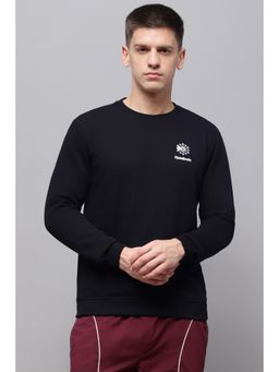 Reebok - Men Black Printed Sweatshirt