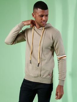 Campus Sutra - Men Solid Full Sleeve Stylish Casual Sweatshirts