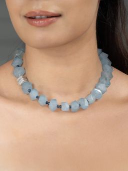 Joules By Radhika - Blue Milo Necklace