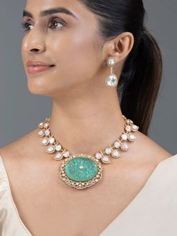 Joules By Radhika - White Laisha Jewellery Set